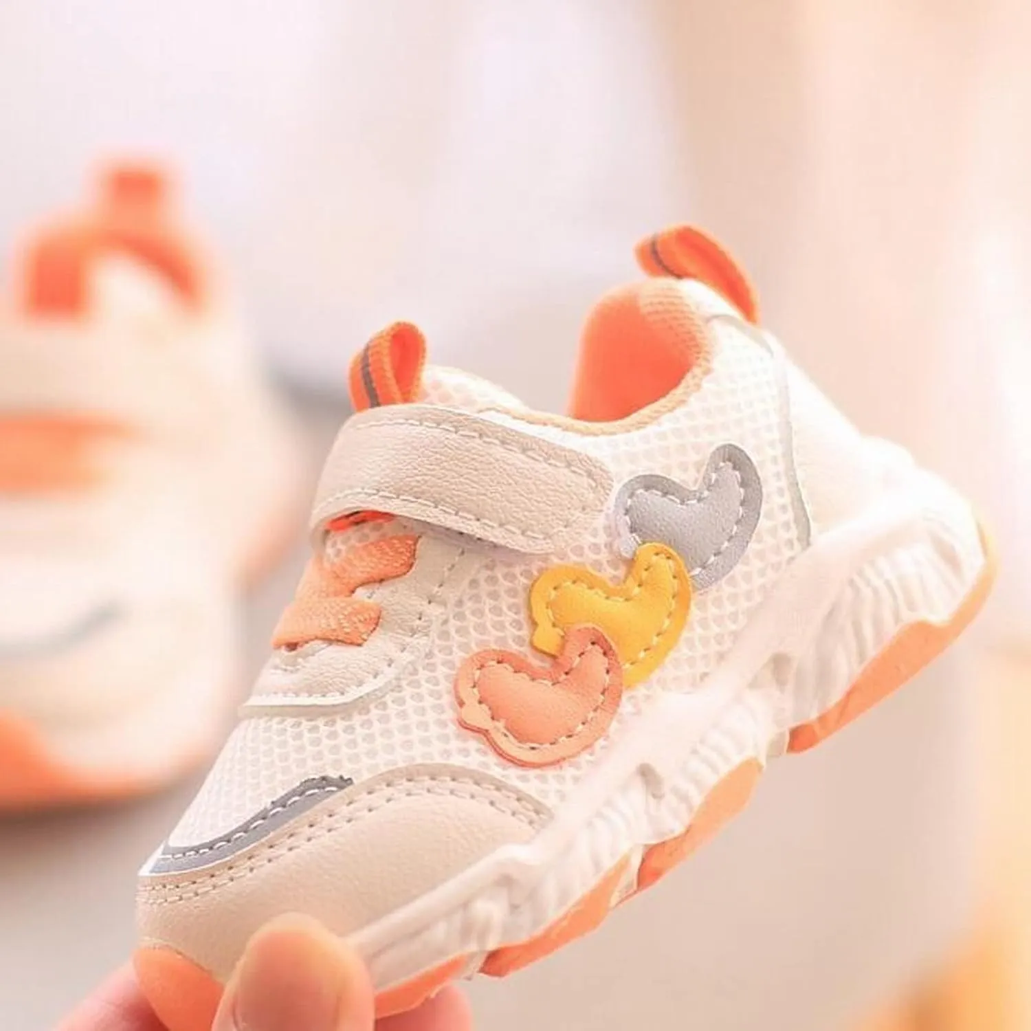 Toddler Slip On Sneakers Baby Walking Shoes Non-Slip Breathable Boys Girls Tennis Shoes Infant Running Shoes