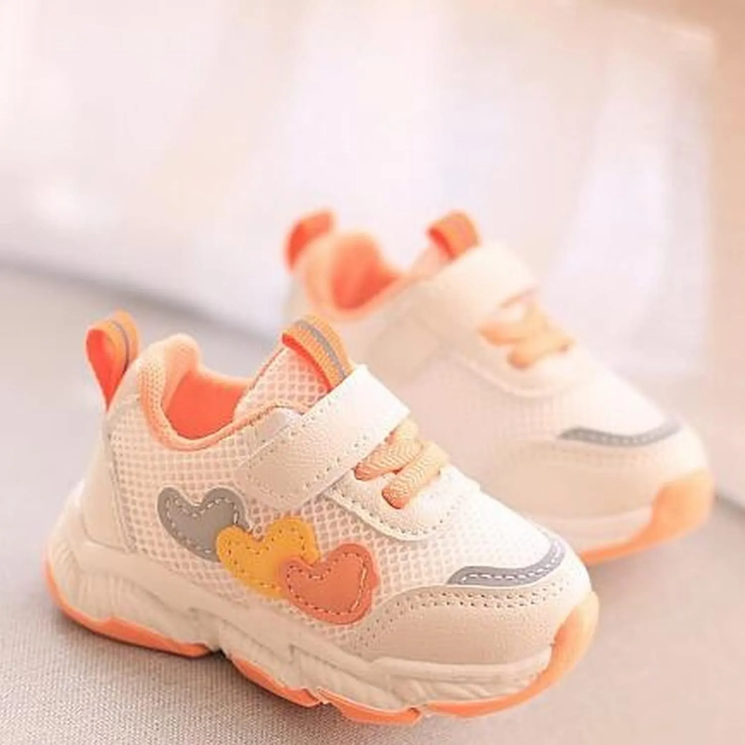 Toddler Slip On Sneakers Baby Walking Shoes Non-Slip Breathable Boys Girls Tennis Shoes Infant Running Shoes