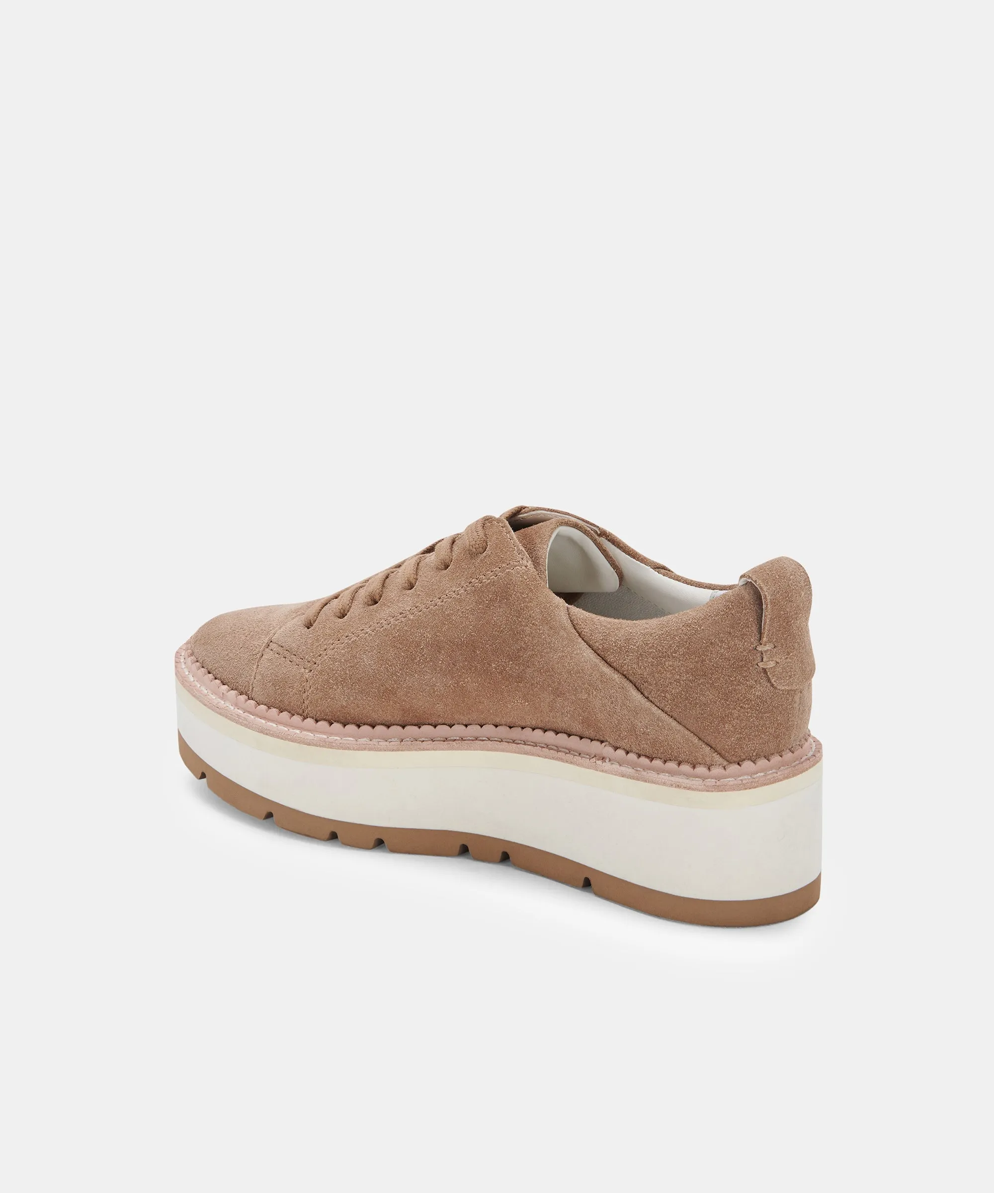 TOYAH SNEAKERS TRUFFLE SUEDE re:vita