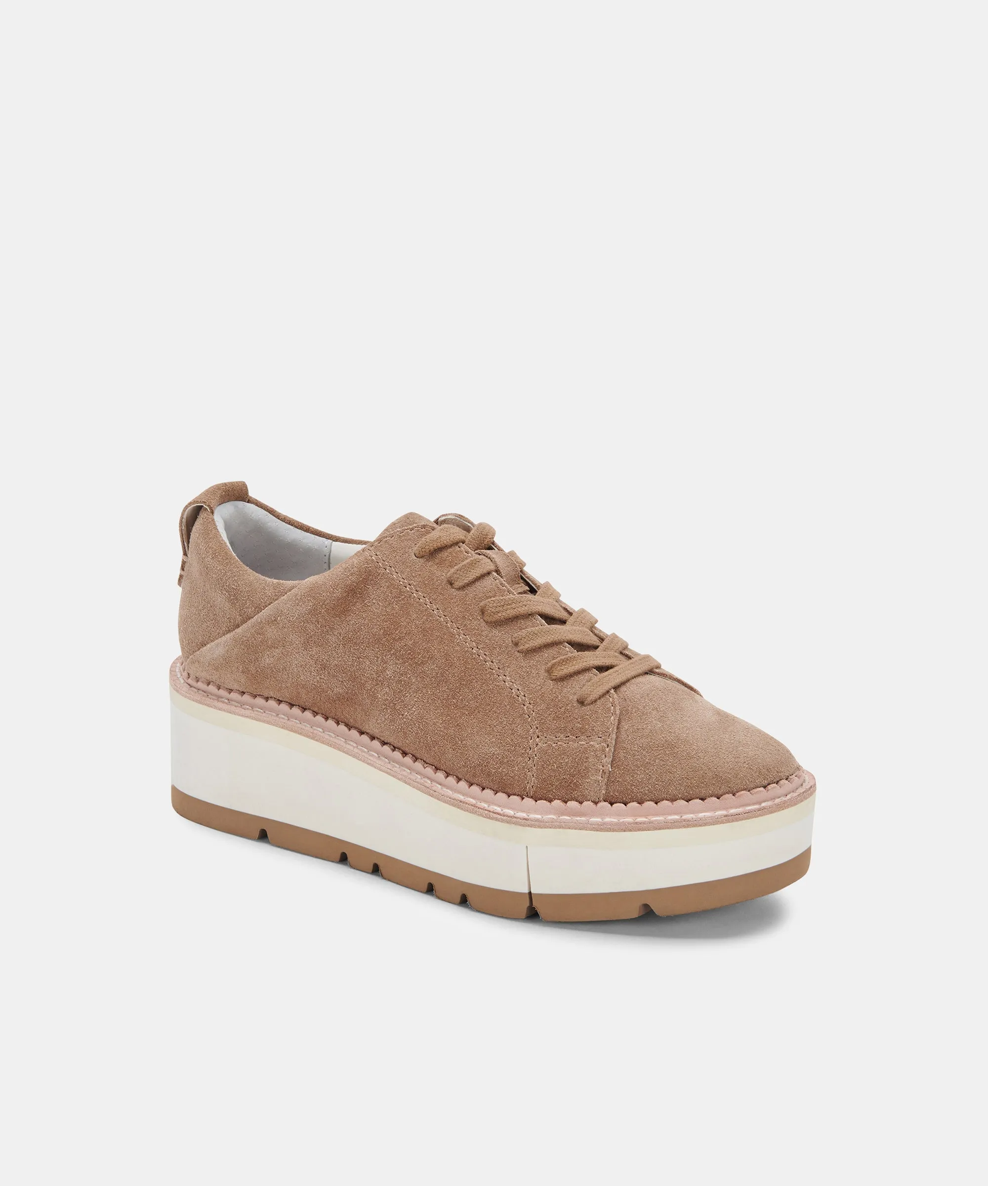 TOYAH SNEAKERS TRUFFLE SUEDE re:vita
