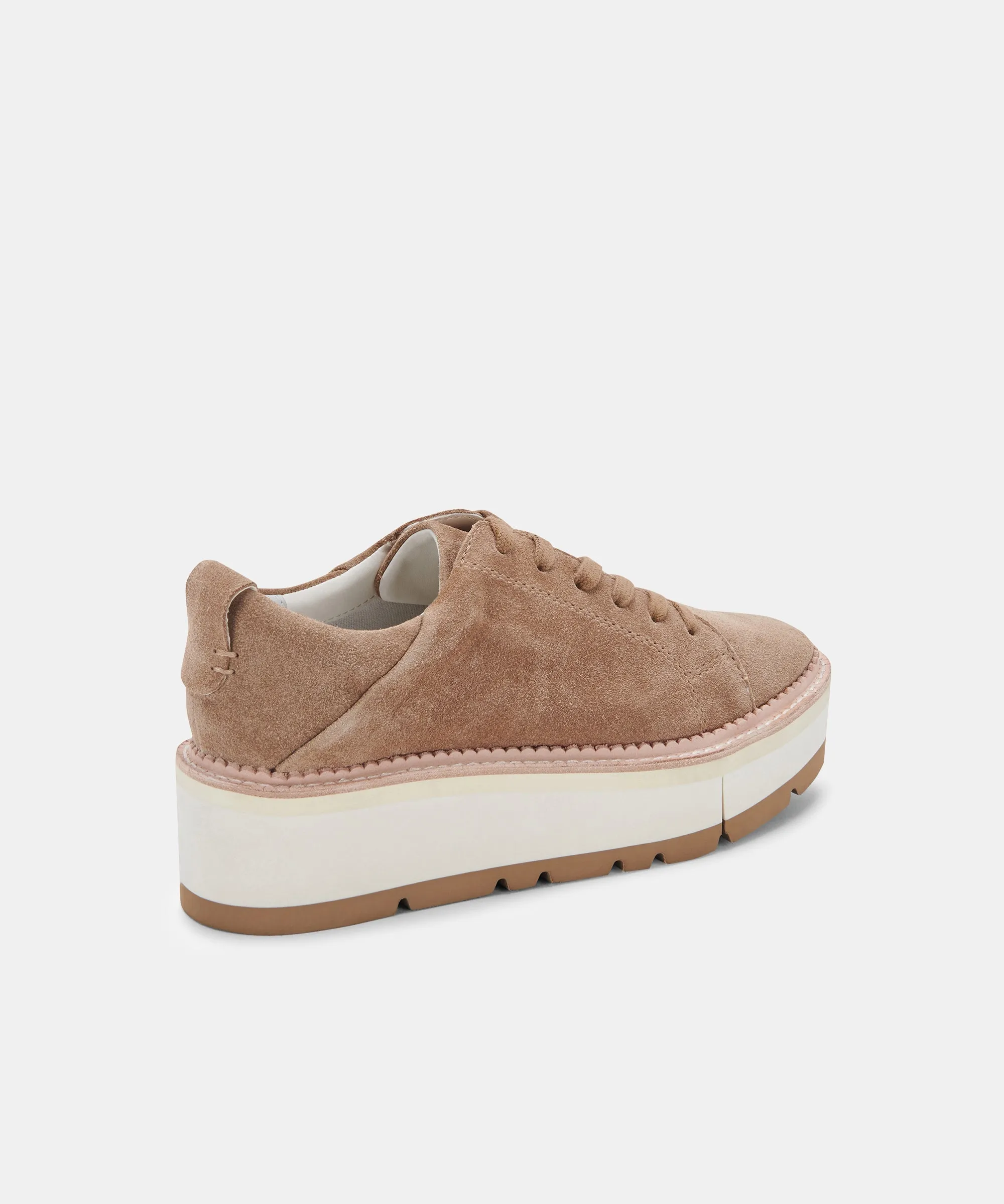 TOYAH SNEAKERS TRUFFLE SUEDE re:vita