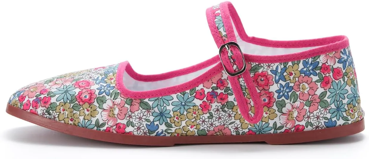 Womens Cotton Mary Janes, Classic China Flats, Chinese Slippers, Kung Fu China Baby Doll Tai Chi Shoes