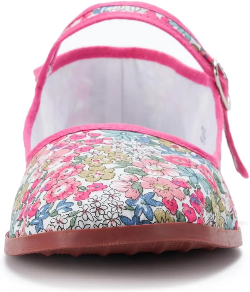 Womens Cotton Mary Janes, Classic China Flats, Chinese Slippers, Kung Fu China Baby Doll Tai Chi Shoes